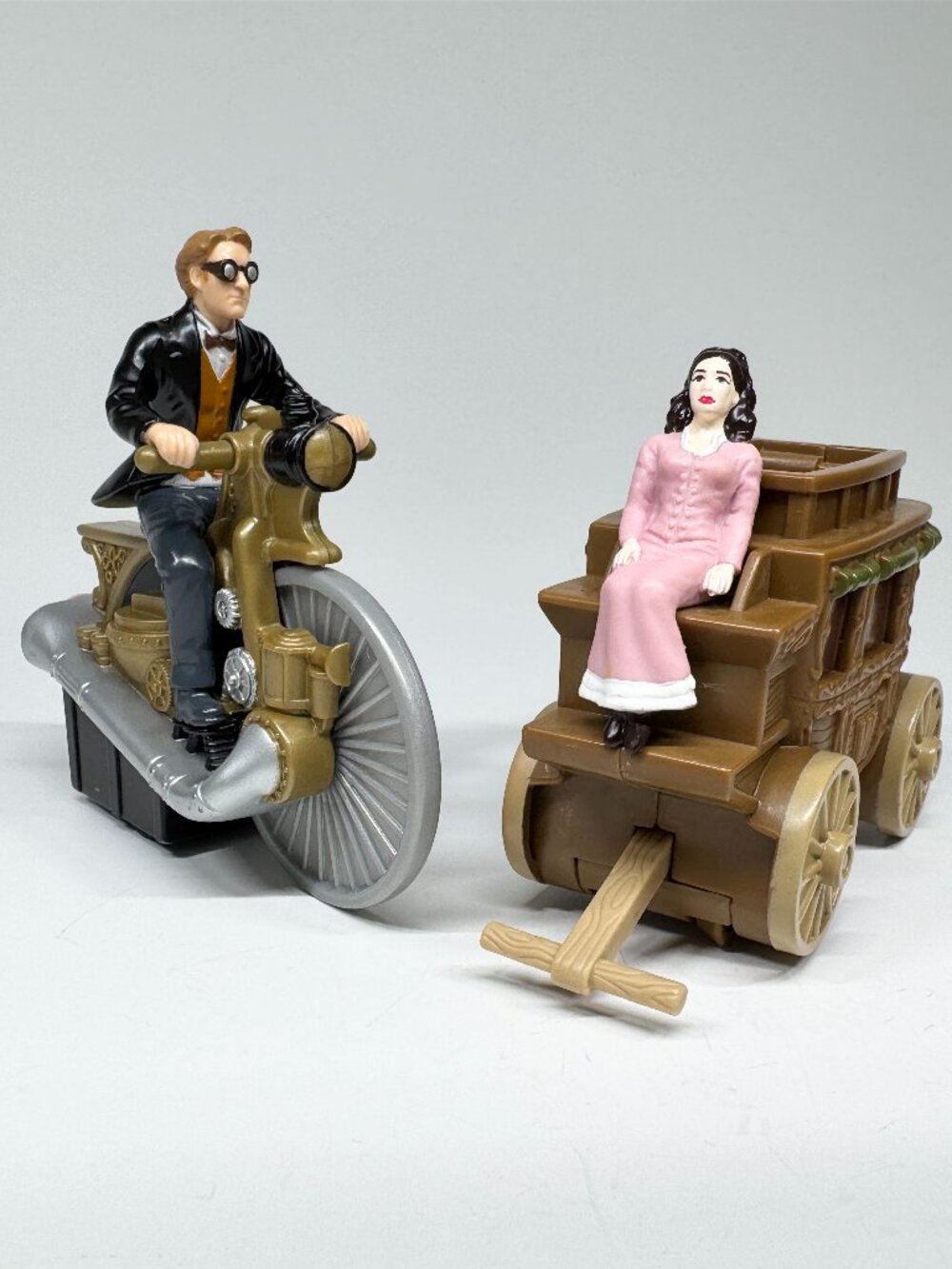 Burger King Wild West ARTEMUS GORDON ROCKET RIDER + RITA STAGECOACH Loose 1999